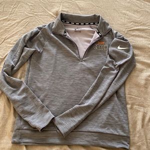 XS Gray Orangetheory coach quarter zip